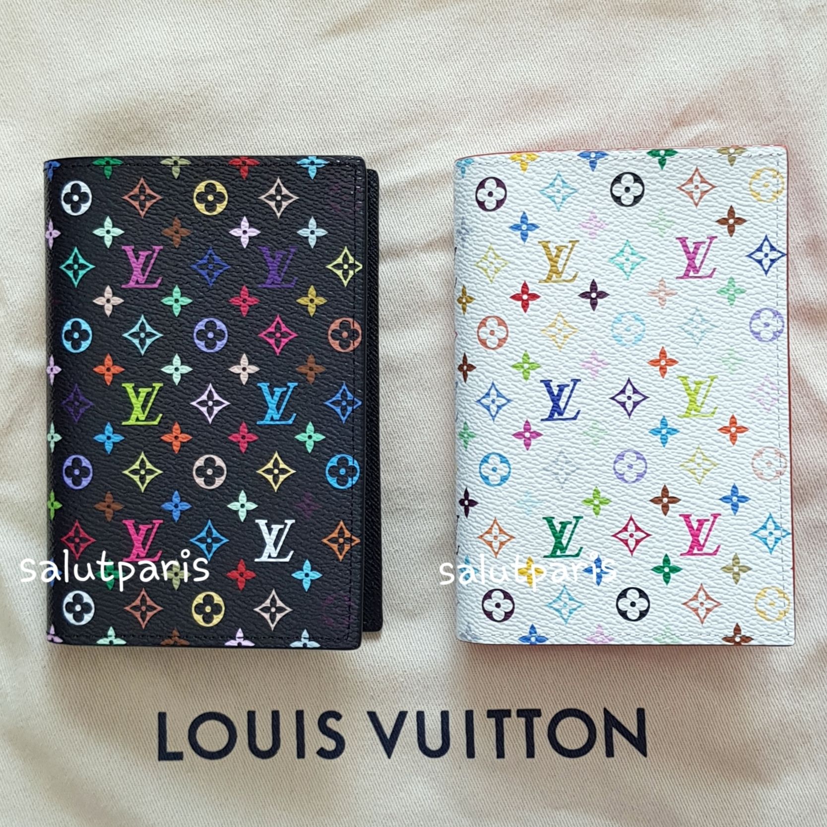 送料込*ルイヴィトン×村上隆*クーヴェルチュールパスポールNM (Louis