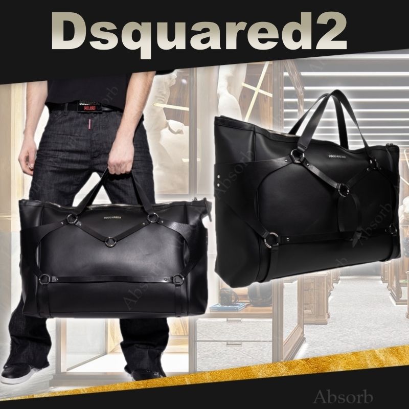 25SS NEW】D SQUARED2 / ストラップディテール トートバッグ (D