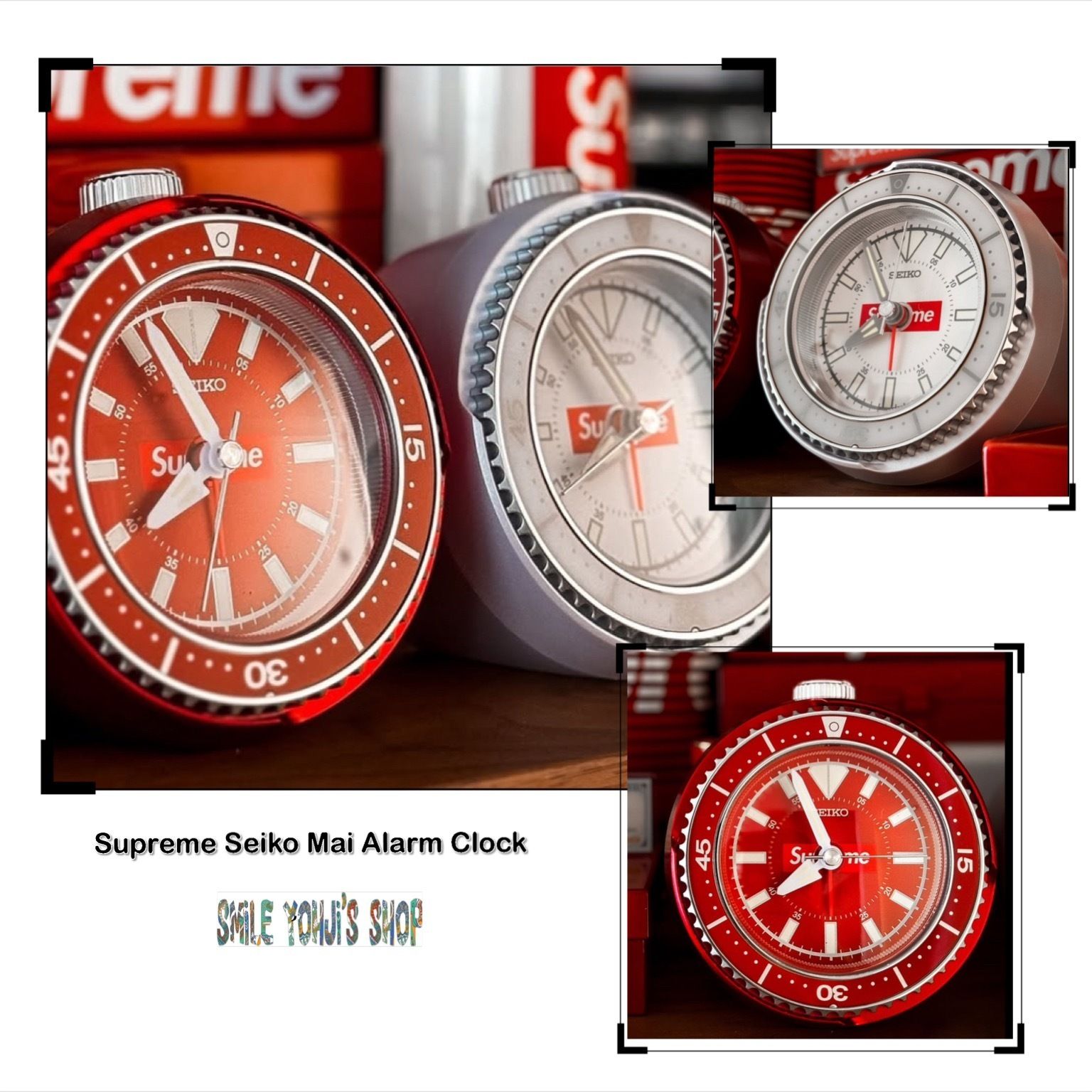 ☆25SS WEEK1☆Supreme Seiko Mai Alarm Clock (Supreme/時計