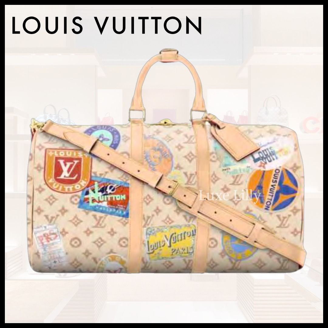 限定フライトモード】ルイヴィトン キーポル45 ボストンバッグ (Louis