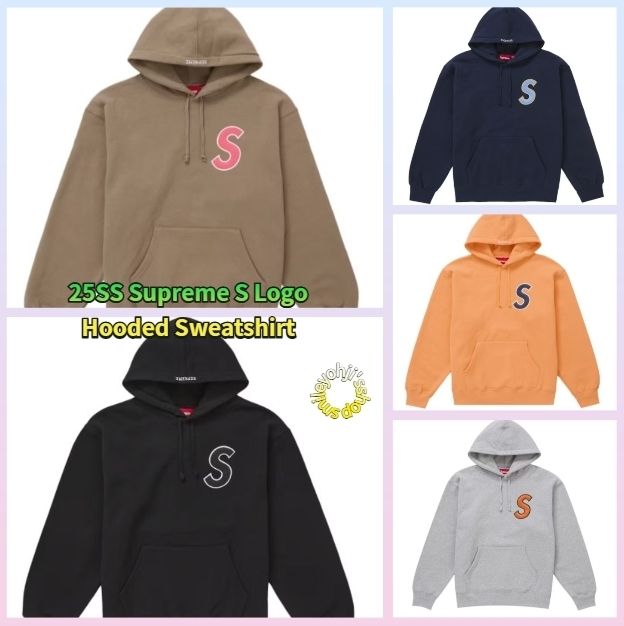 ☆25SS WEEK5☆Supreme S Logo Hooded Sweatshirt (Supreme/パーカー