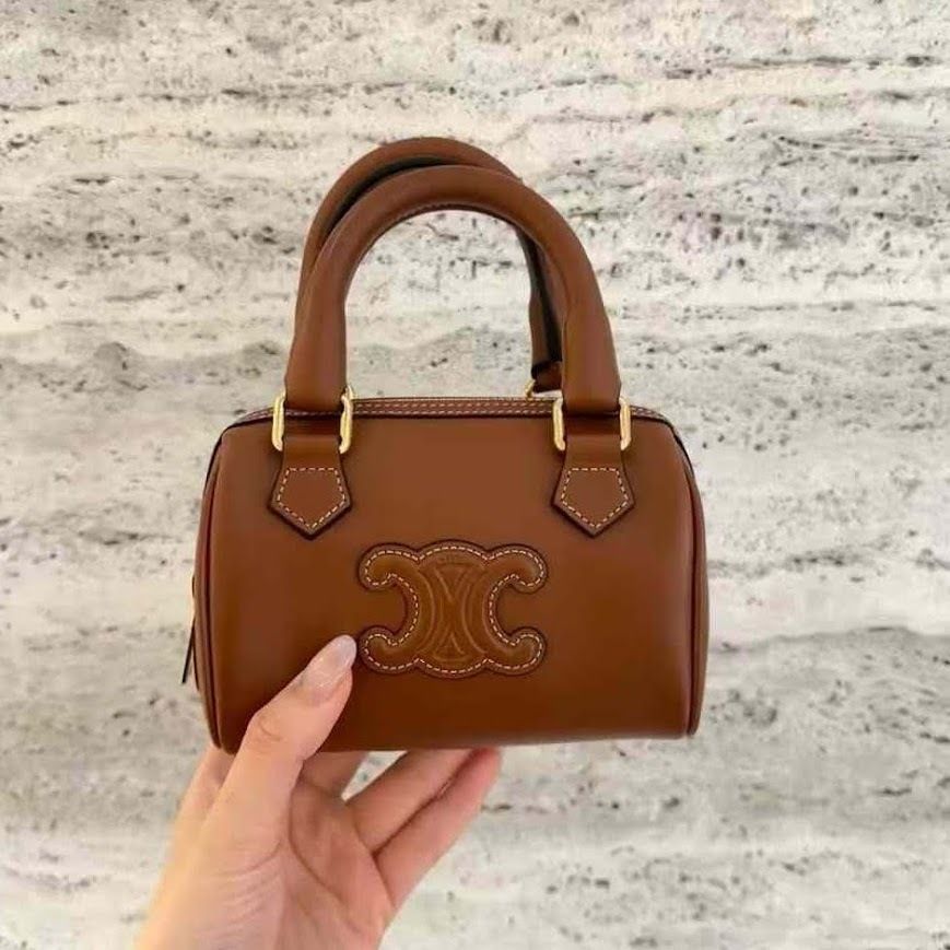 CELINE】セリーヌ ミニ ボストン バッグ トリオンフ (CELINE/ボストン