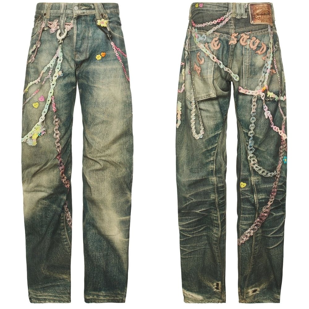ACNE STUDIOS 25SS 2006 キーチェーン デニム (Acne Studios/デニム