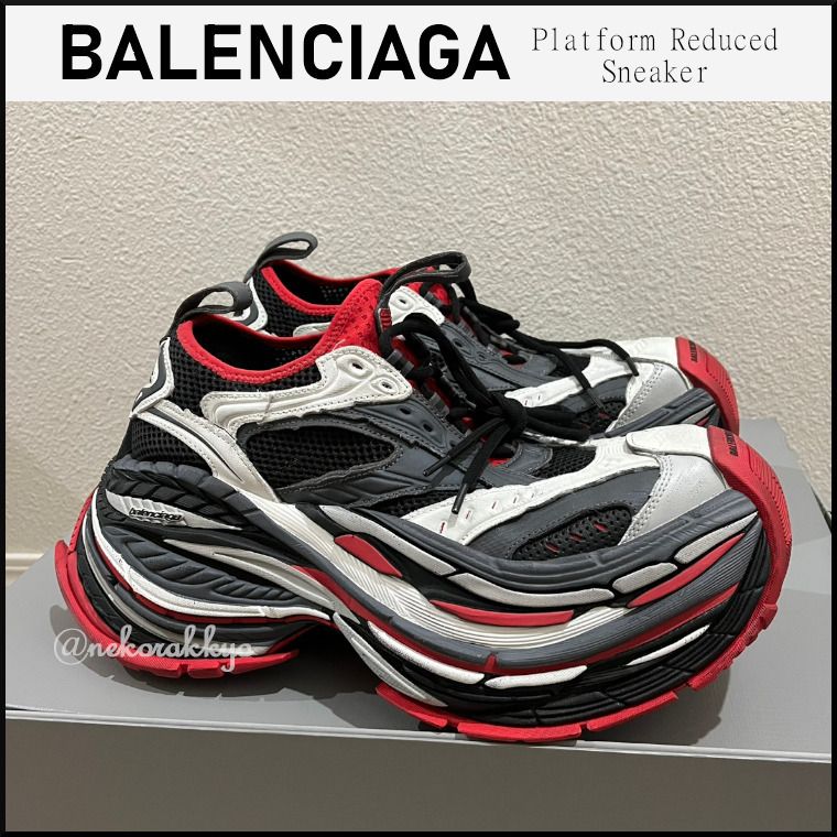 BALENCIAGA＊Platform Reduced Sneakerハイテクスニーカー＊送込