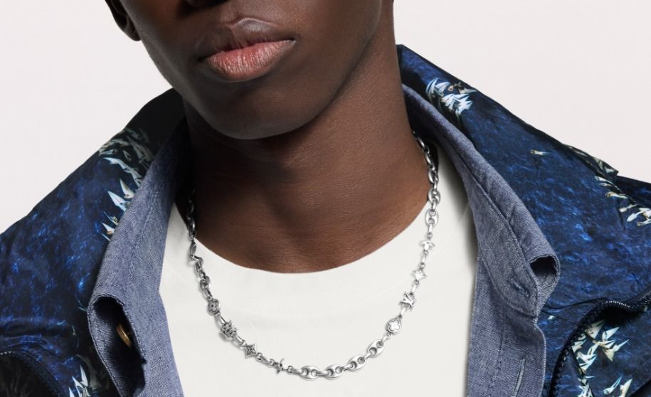 LOUIS VUITTON メンズ ネックレス・LV セーラー / M02741 (Louis