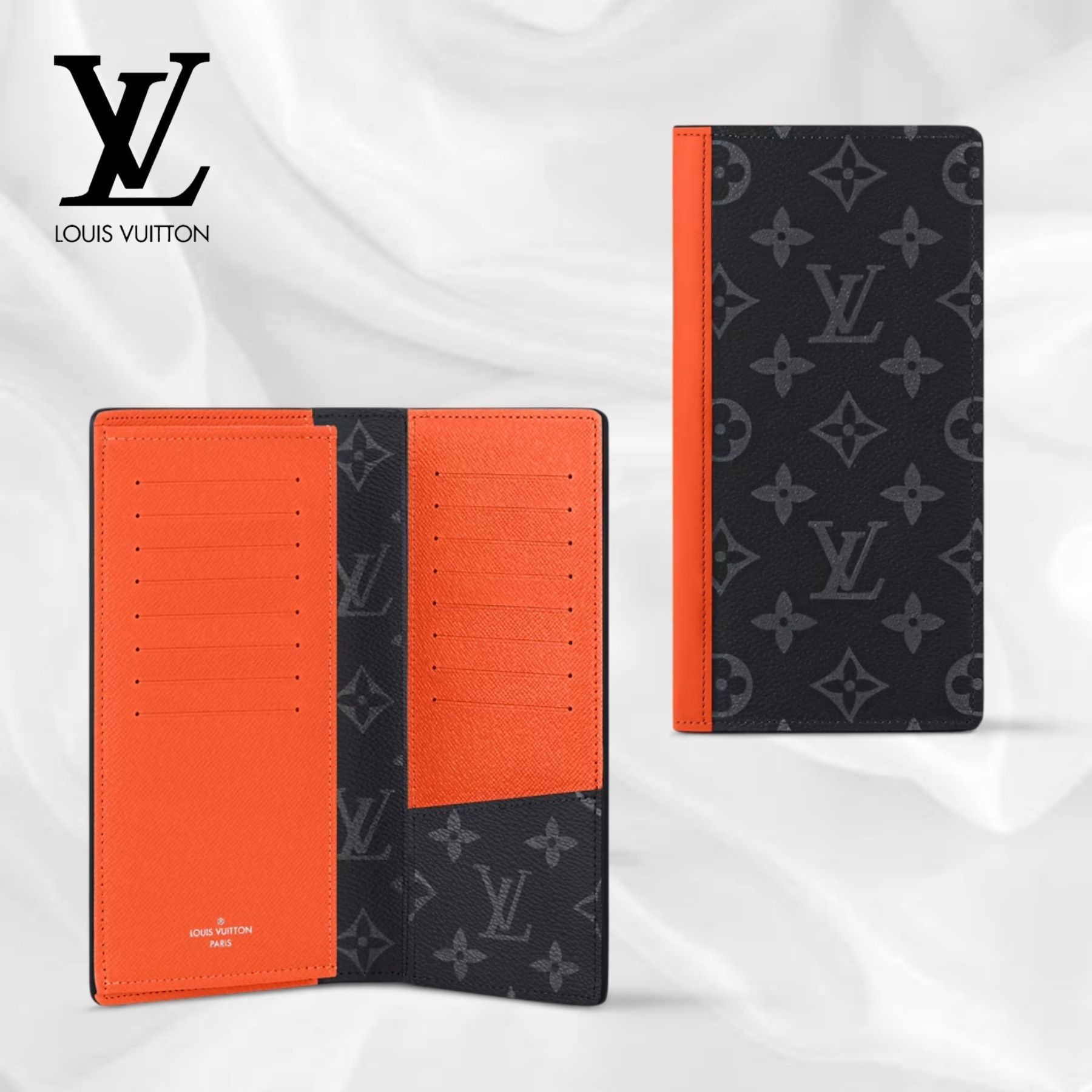 ルイヴィトン】ポルトフォイユ ブラザ 長財布 モノグラム (Louis