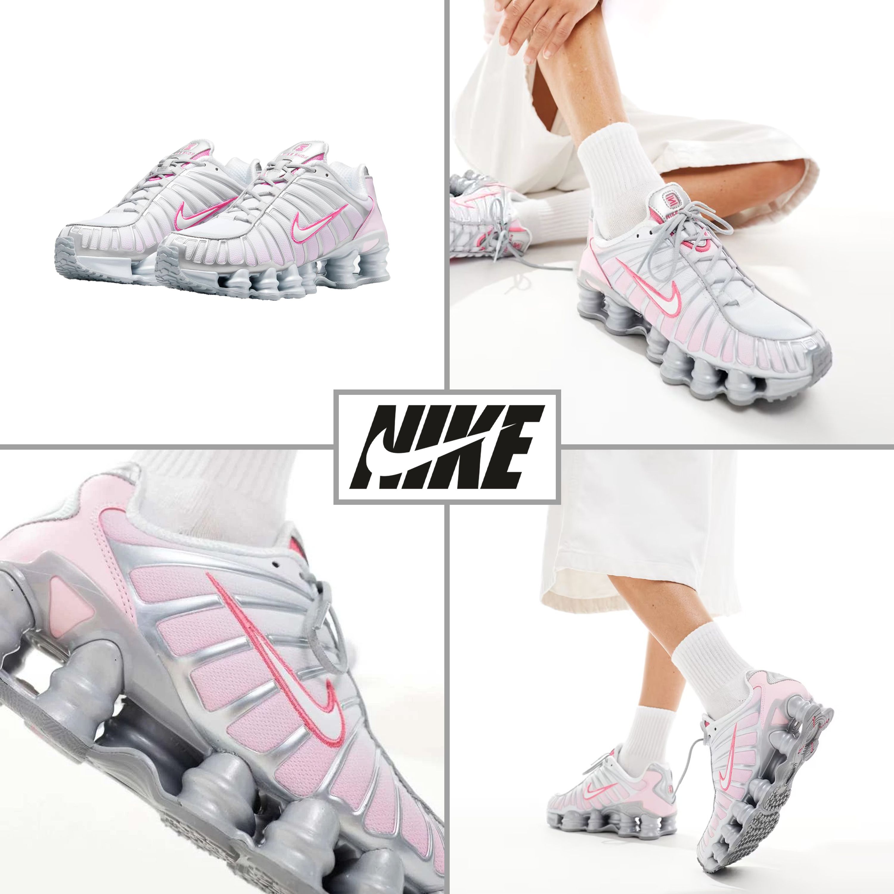 NIKE】SHOX TL METALLIC PINK【日本完売・入手困難・関税込】 (Nike