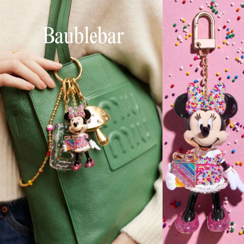 Baublebar ディズニー ミニー バッグチャーム 送関込 (Disney