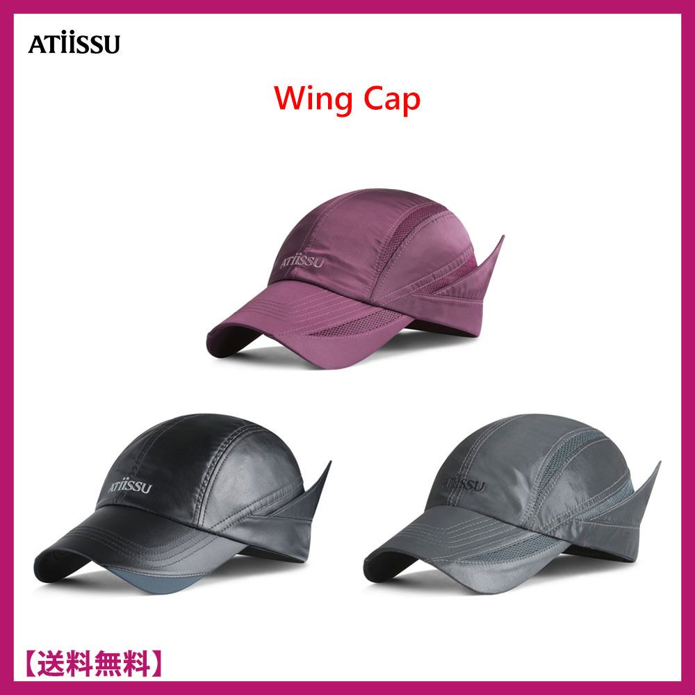 韓国人気] ATiiSSU☆WING CAP☆ウイング ベースボールキャップ