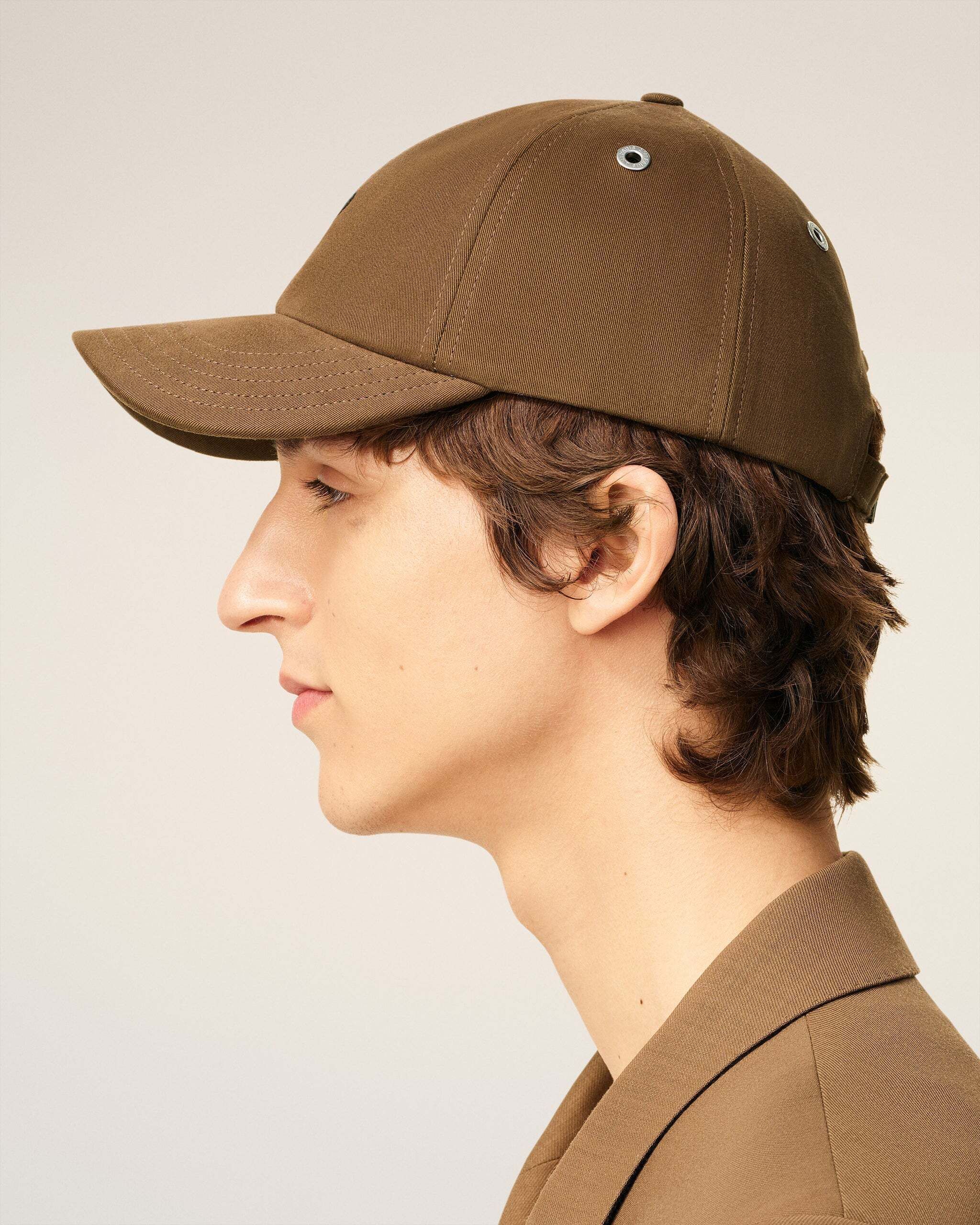 AMI PARIS】コットン Ami de Coeur エンブロイダリー キャップ (AMI