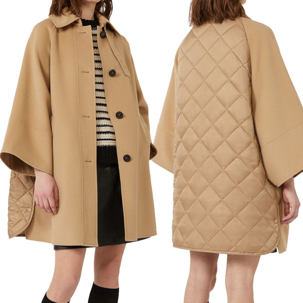 WEEKEND MAX MARA☆RUFOキルティングミックスコート (Max Mara/コート