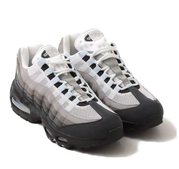 NIKE W AIR MAX 95 BIG BUBBLE BLACK/BLUE TINT-WHITE 国内発送 (Nike