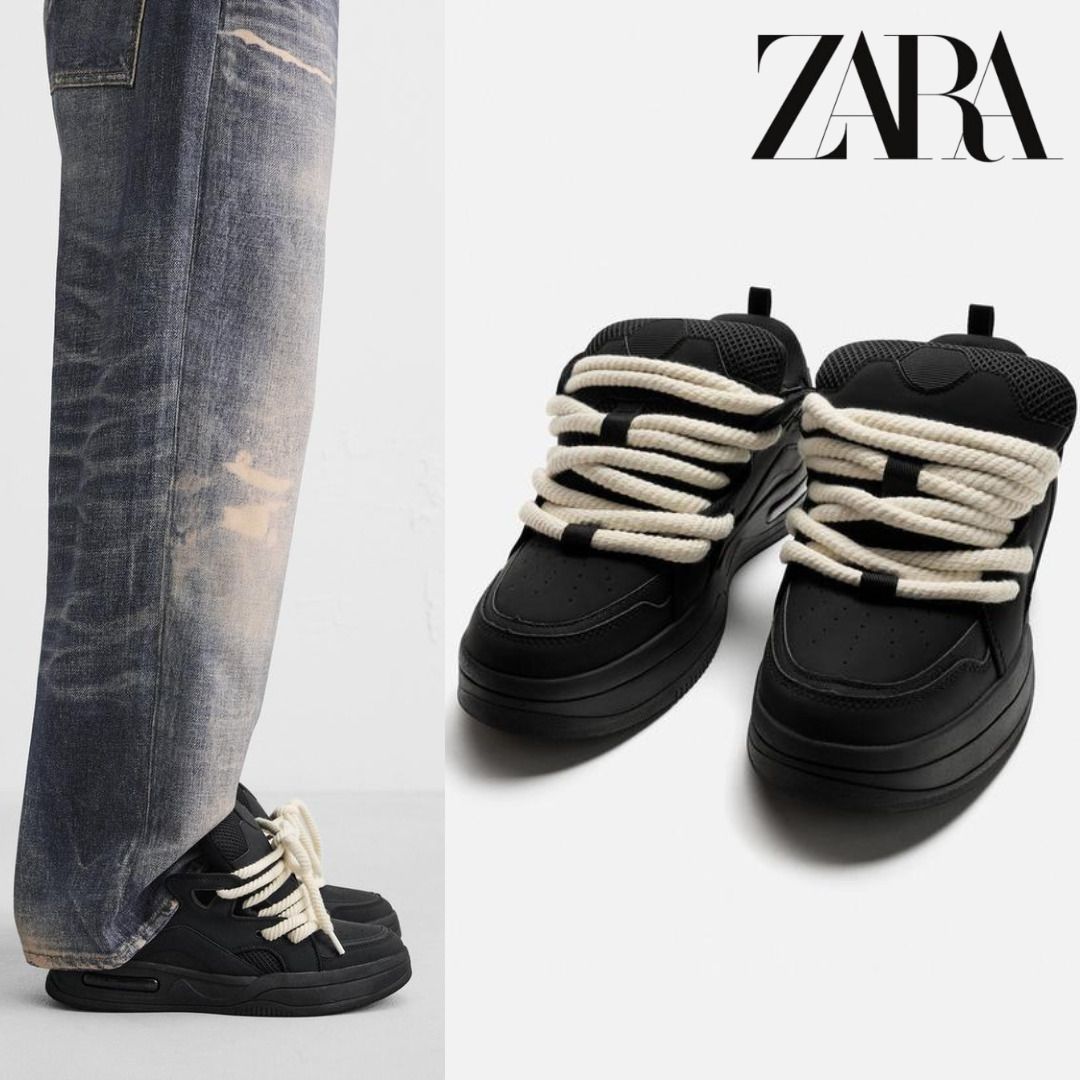 ZARA］スケートロープスニーカー (ZARA/スニーカー) 2245/620/800【BUYMA】