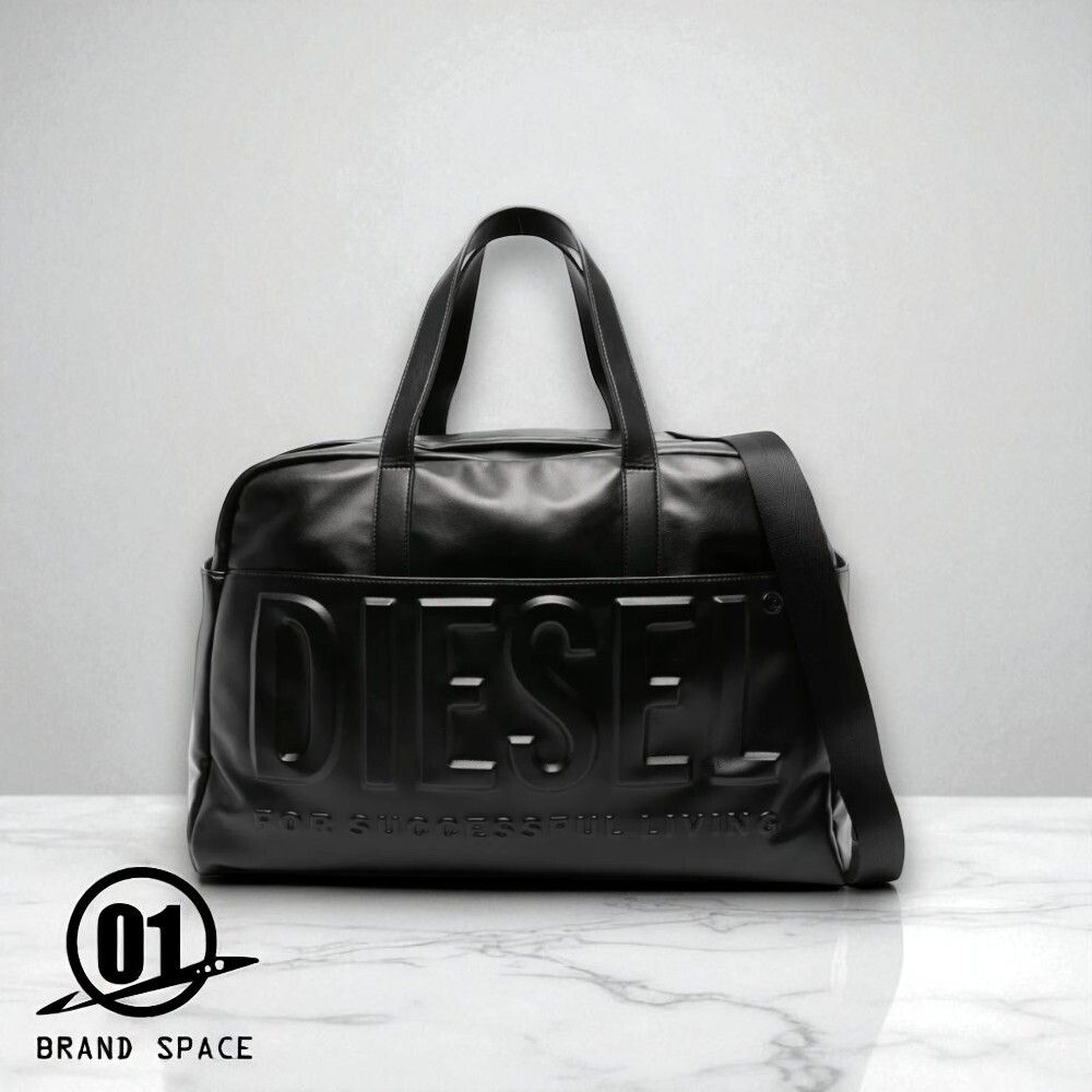 入手困難 SEVENTEEN ホシさん着用 DIESEL ロゴ トラベルバッグ (DIESEL