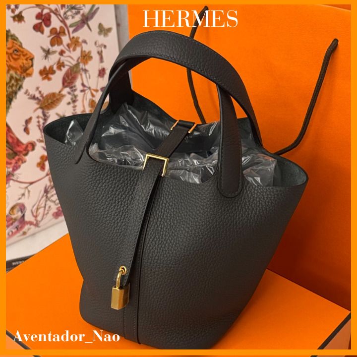 大容量・ユニセックスで使える！エルメス☆ ピコタン 26 GM (HERMES