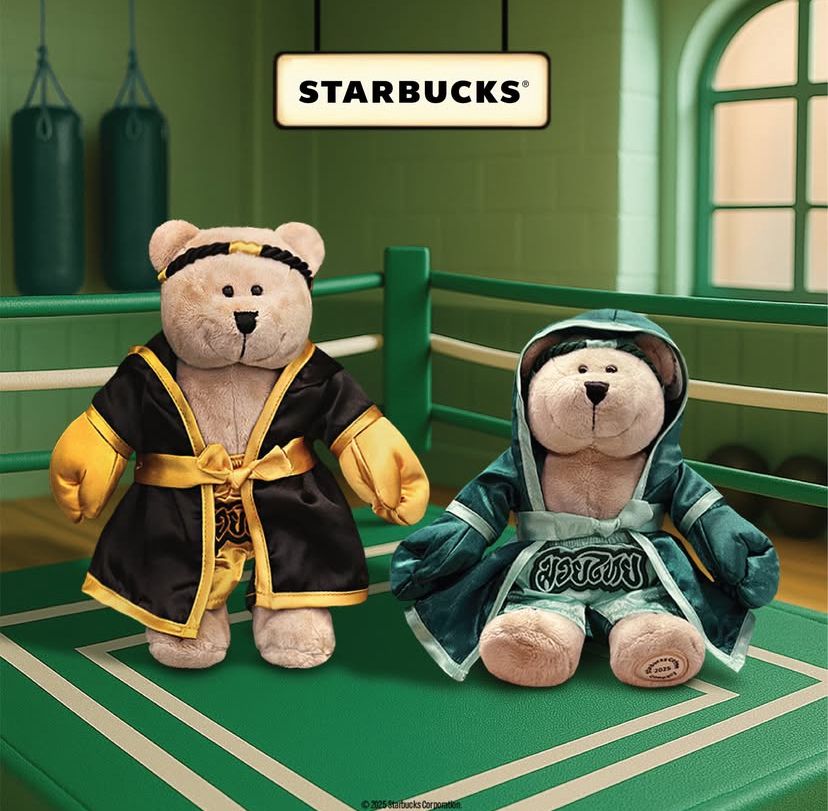 タイ限定☆STARBUCKS | Muay Thai Bearista Bear ベアリスタ