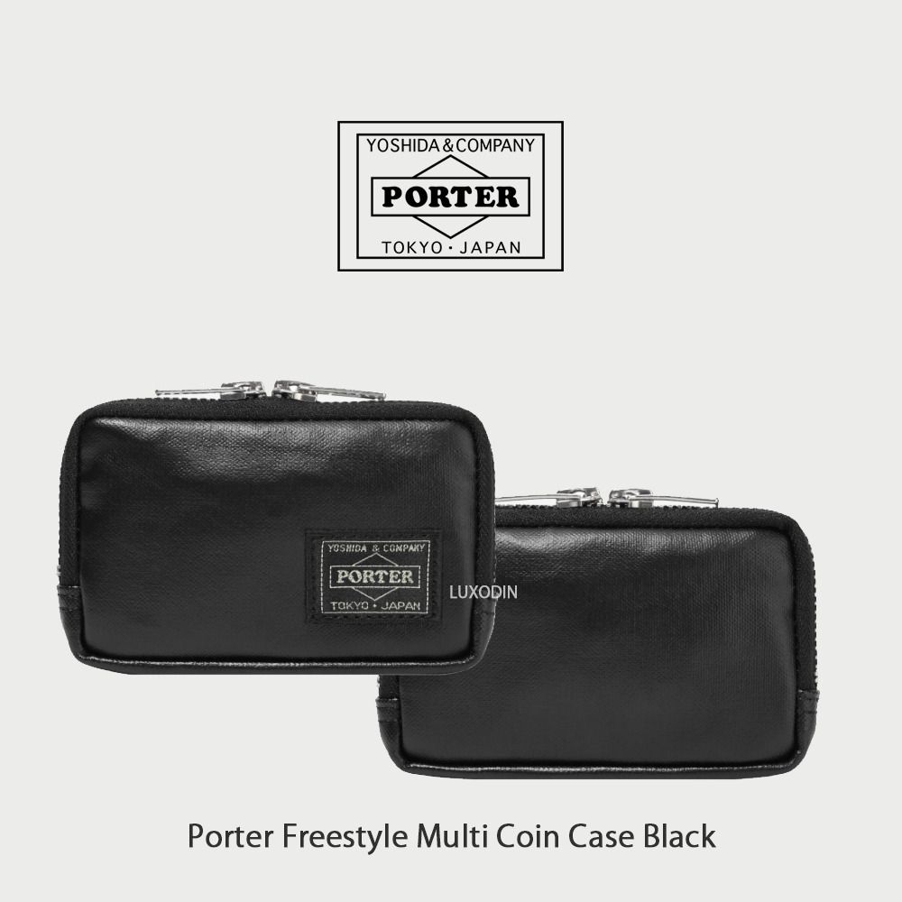 Porter】 正規品☆ Freestyle Multi Coin Case Black ☆人気 (PORTER