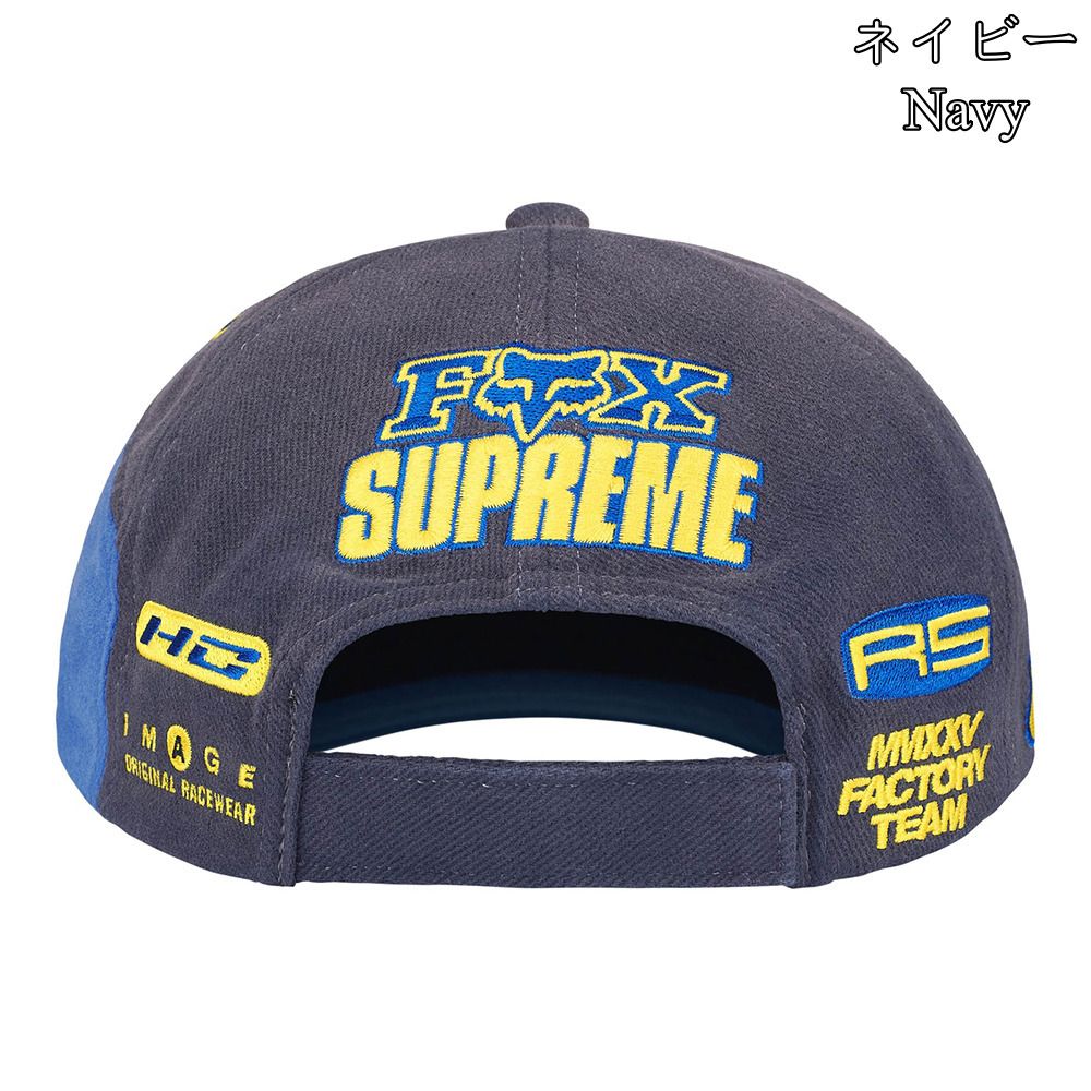 Supreme x Fox Racing】6-Panel☆25FW☆ (Supreme/キャップ) 124176942
