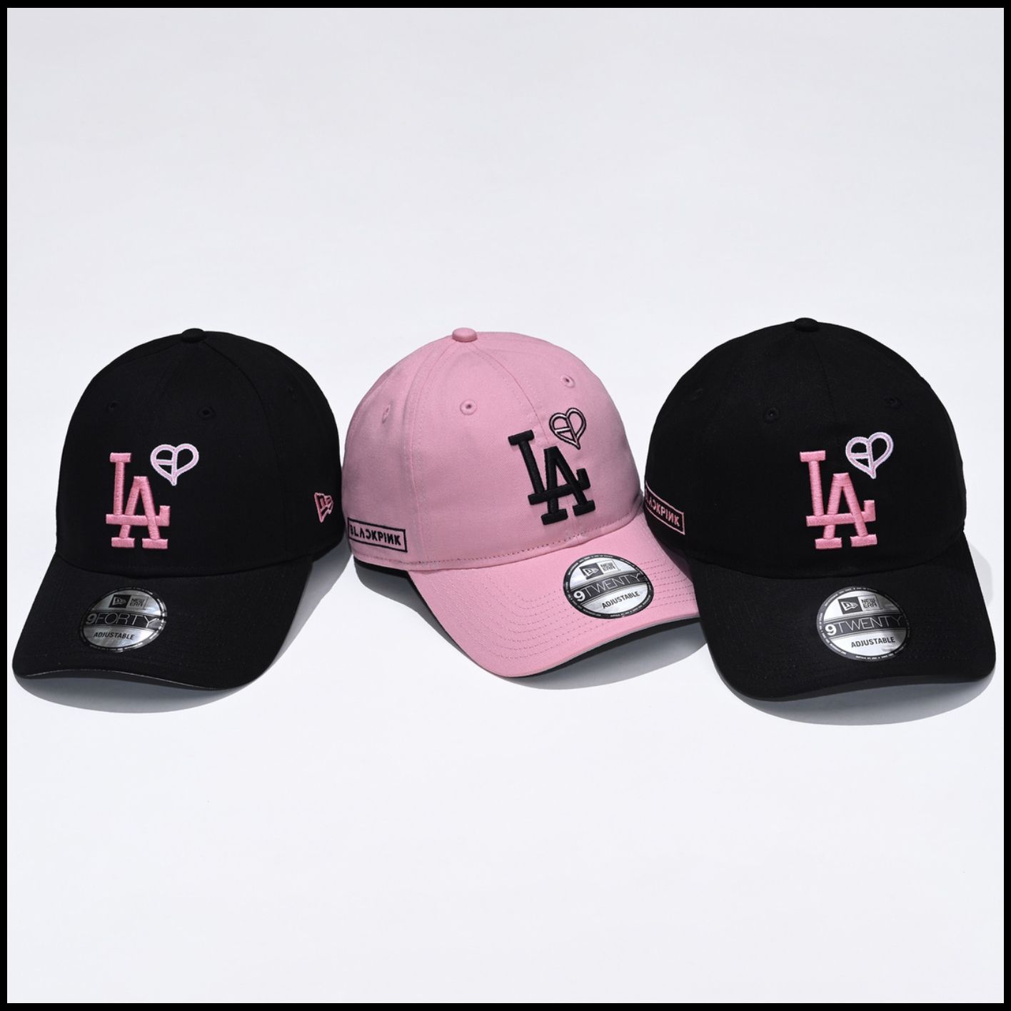 NEW ERA】×【BLACK PINK】LA DODGERS 9FORTY コラボキャップ