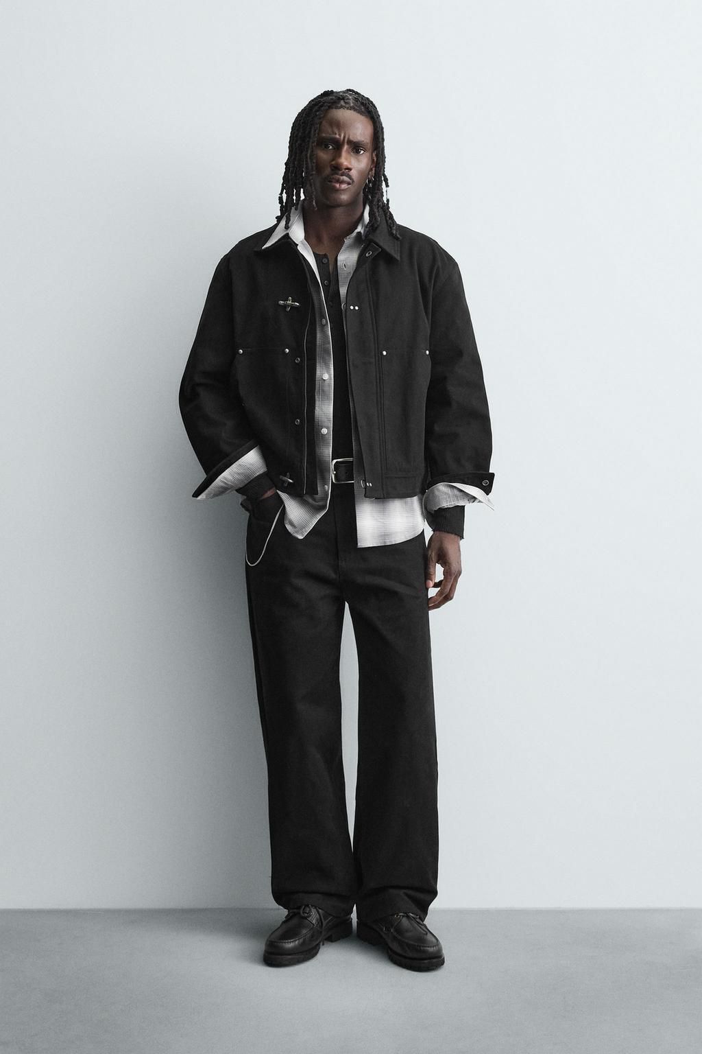 ZARA リラックスフィットトグルボタンジャケット (ZARA/ジャケット