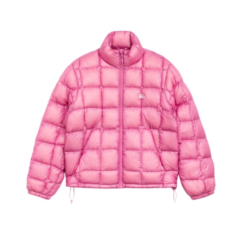 大人気 ☆STUSSY☆ MIDWEIGHT PUFFER PINK (STUSSY/ダウンジャケット