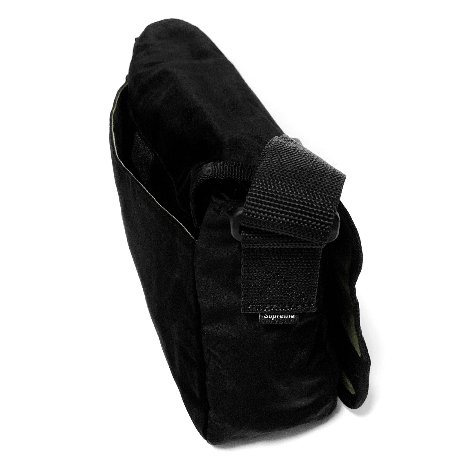 Supreme】Velvet Small Messenger Bag ブラック【se1443r】 (Supreme