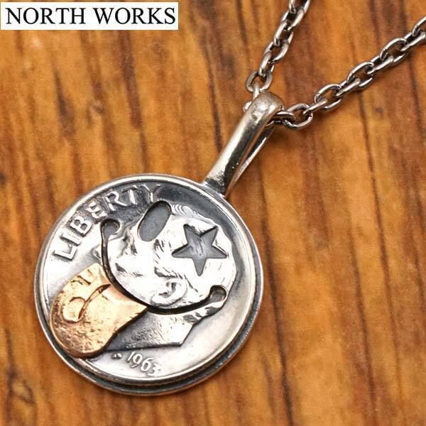 ノースワークス NORTH WORKS コインネックレス シルバー N-624