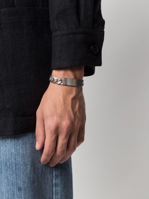 Maison Margiela Chain ID Bracelet | Silver | FARFETCH ID