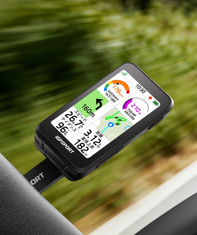 税込3万円を切る軽量＆ナビ特化のサイクルコンピューターがiGPSPORT