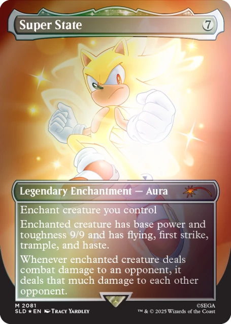 Secret Lair x Sonic: Friends & Foes Foil Edition | Secret Lair