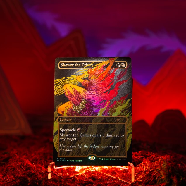 EVERYTHING IS ON FIRE Raised Foil Edition | Secret Lair