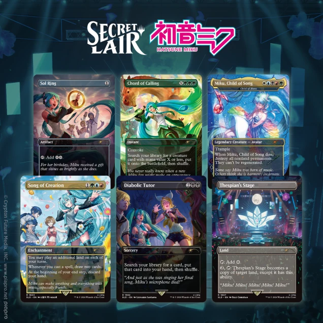 Secret Lair x Hatsune Miku: Digital Sensation EN | Secret Lair
