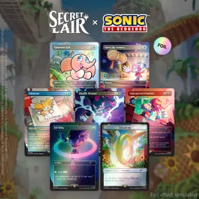 Secret Lair x Sonic: Chasing Adventure Foil Edition | Secret Lair