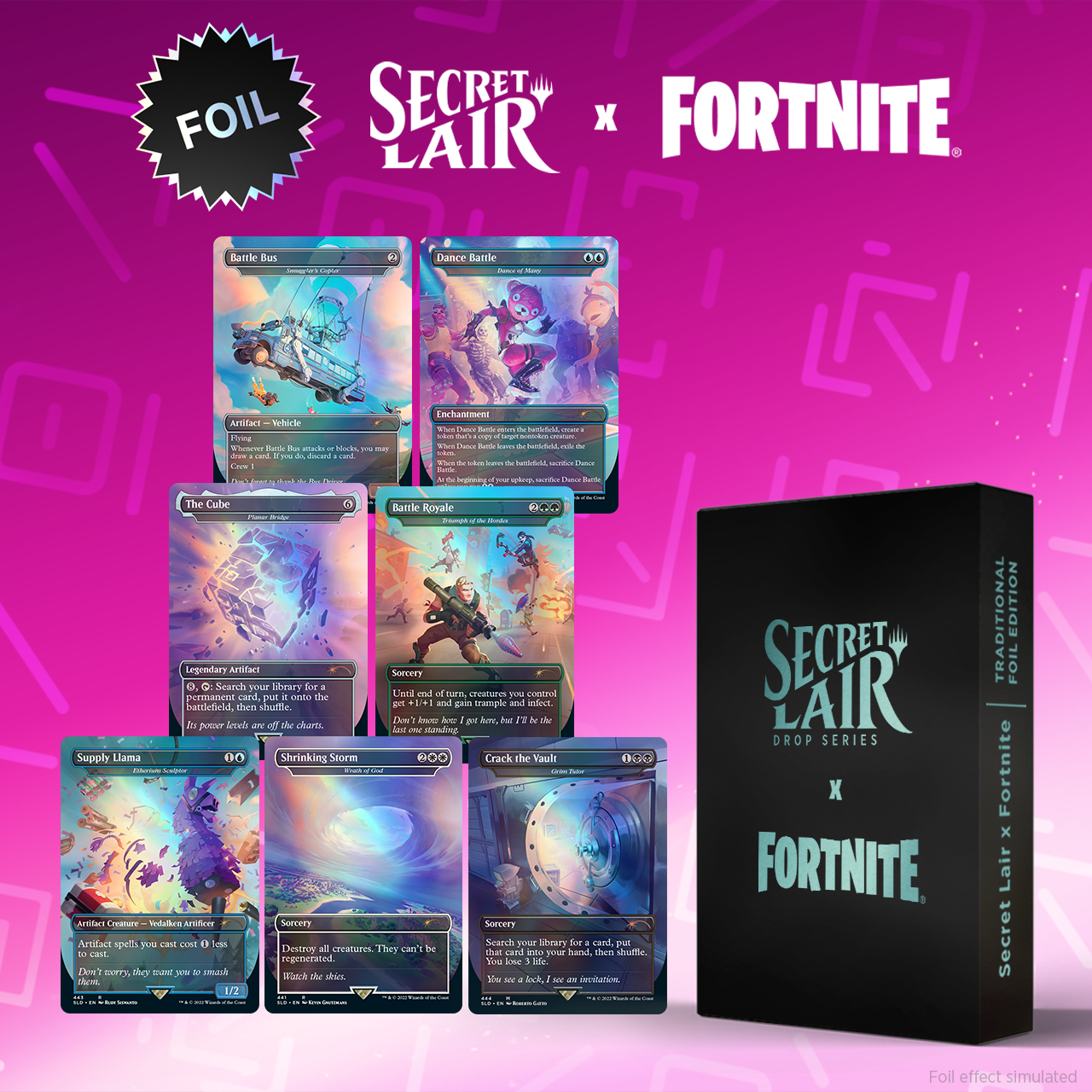 Secret Lair x FORTNITE Foil Edition | Secret Lair