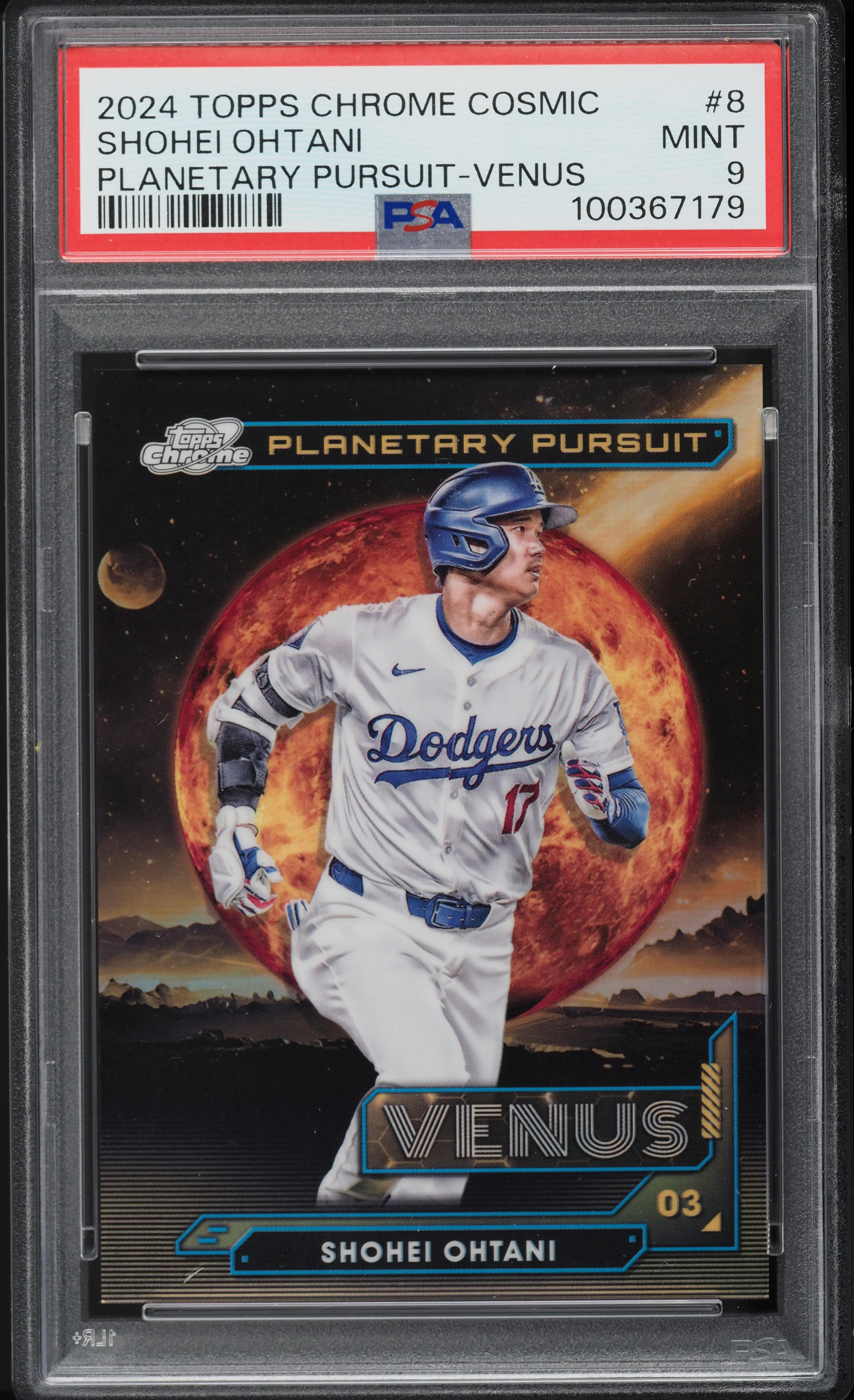 2024 Topps Chrome Cosmic Planetary Pursuit Venus Shohei Ohtani #8