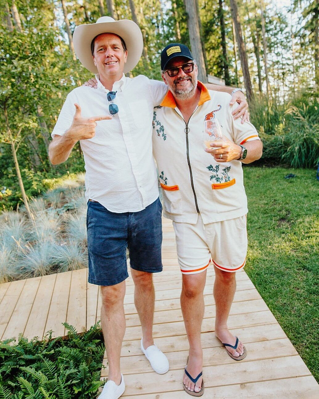 Crouching Tiger, Hidden Beverage' Cabana Shirt (Terry Cloth