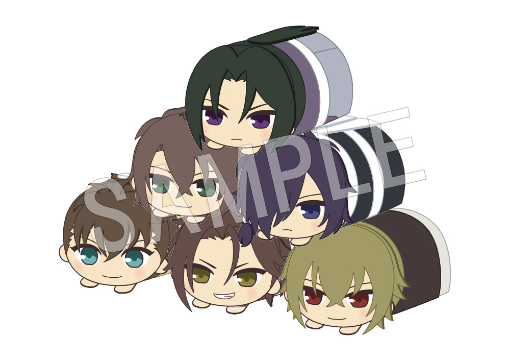 薄桜鬼 もちころりん ぬいぐるみマスコット 1pcs | 公式グッズ・公式