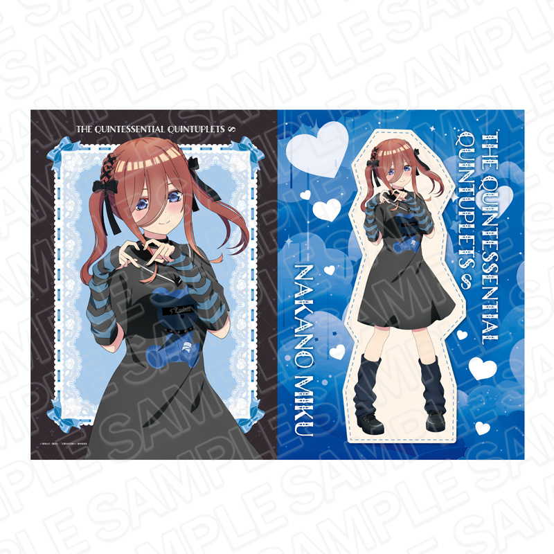 五等分の花嫁∽_クリアファイル 三玖 サブカルパンク ver. | 公式