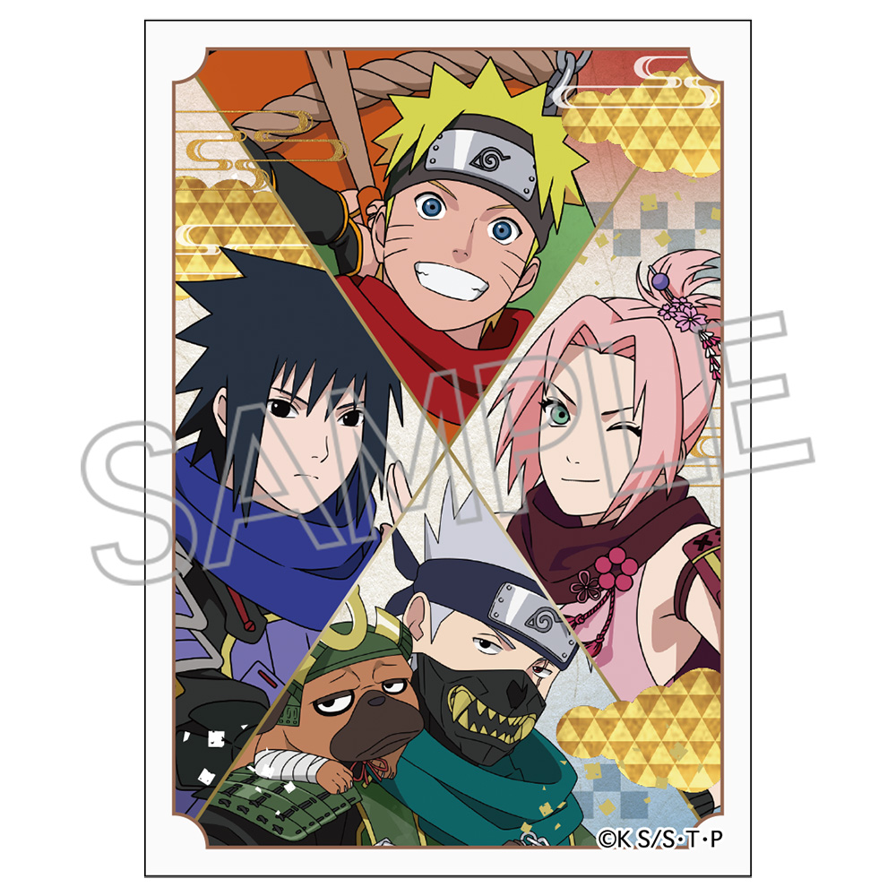 NARUTO-ナルト- 疾風伝_ミニブロマイド 忍武者【BOX／9パック入り