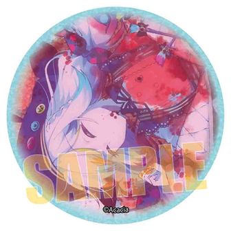 魔法少女ノ魔女裁判_グリッター缶バッジ 宝生マーゴ | 公式グッズ