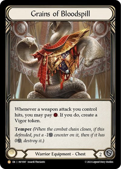Grains of Bloodspill | Flesh and Blood FAB Cards