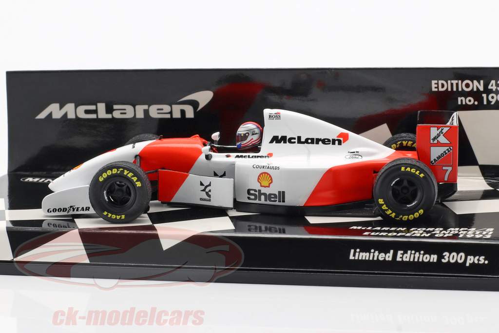 Minichamps 1:43 Michael Andretti McLaren MP4/8 #7 Europe GP F1
