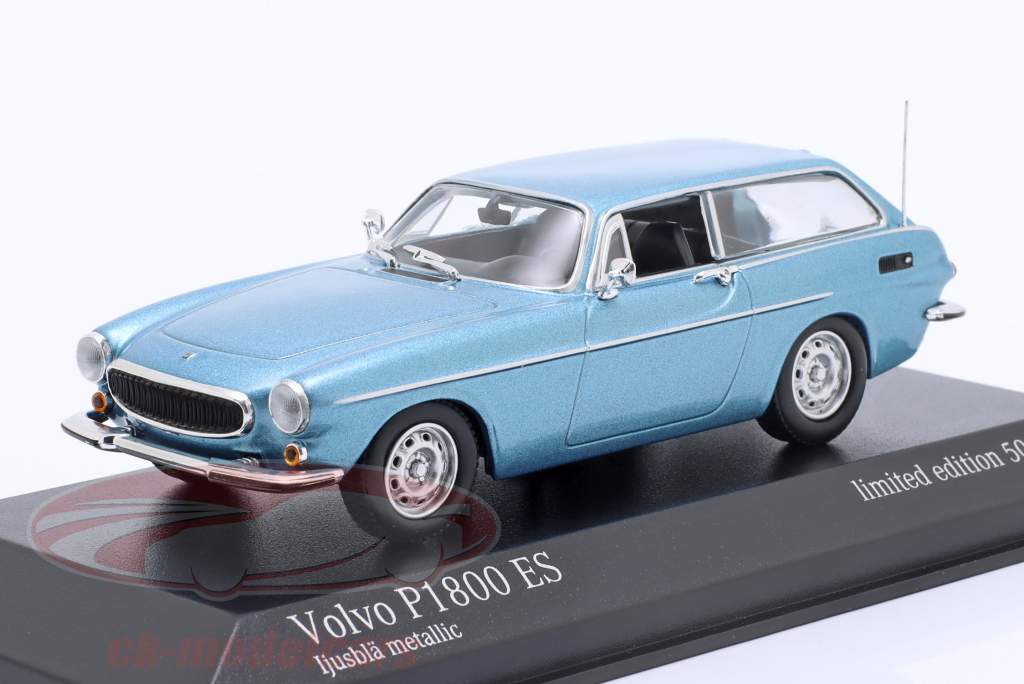 Minichamps 1:43 Volvo P1800 ES year 1971 ice blue metallic