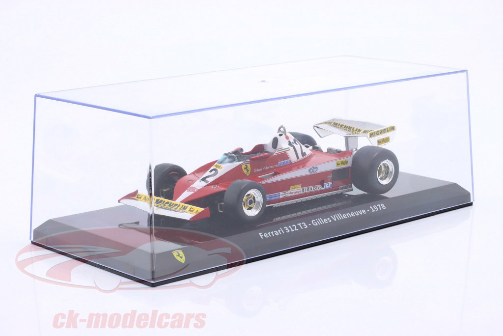 Premium Collectibles 1:24 ジル・ヴィルヌーヴ フェラーリ 312T3 #12