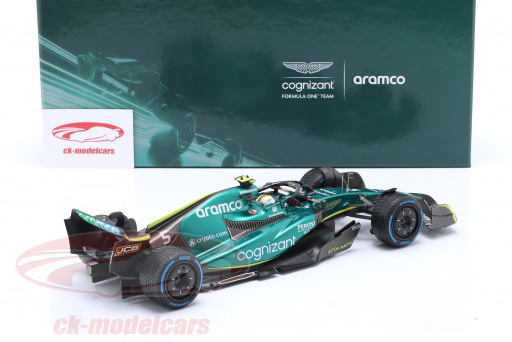 Minichamps 1:18 S. Vettel Aston Martin AMR22 #5 Monaco GP Formula