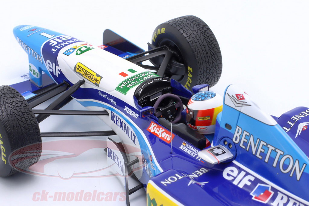 Minichamps 1:18 M. Schumacher Benetton B195 #1 勝者 ヨーロッパ GP