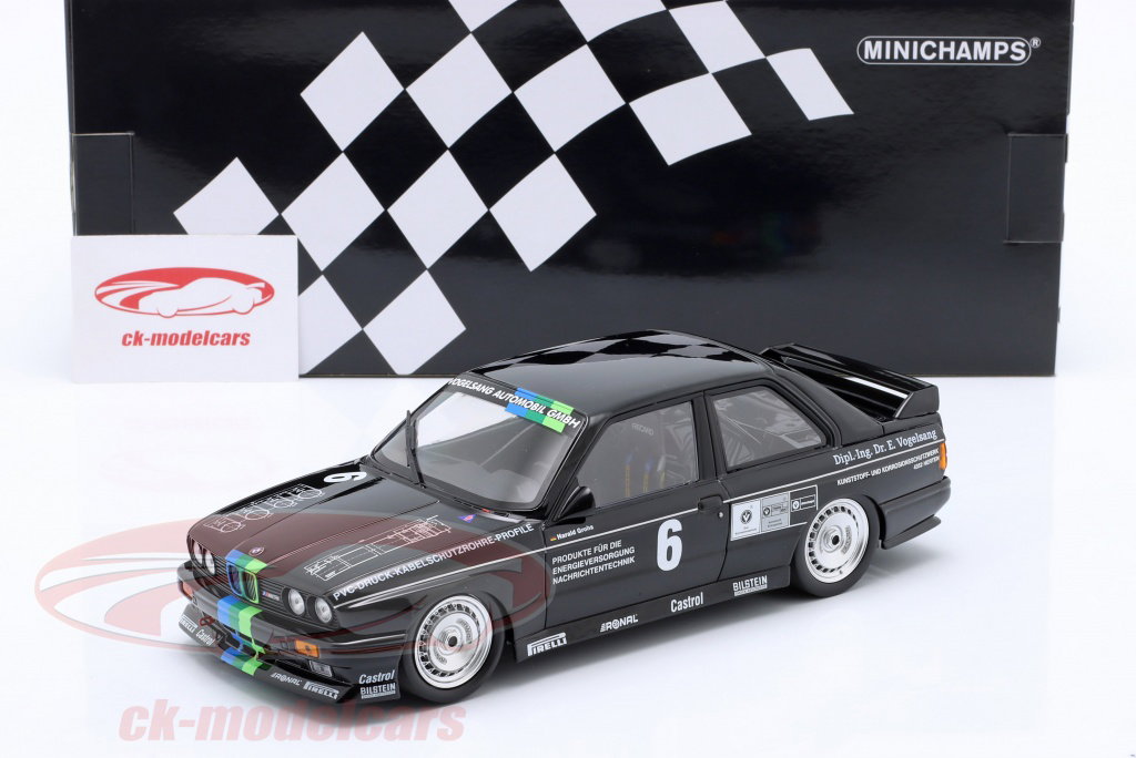 Minichamps 1:18 BMW M3 #6 Winner Hockenheim DTM 1987 Harald Grohs