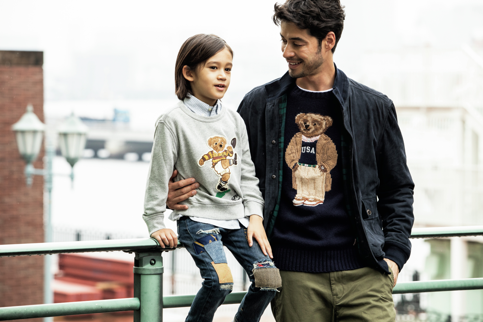 ファッション]親子でおソロで着る定番はやっぱりラルフ ローレンですね