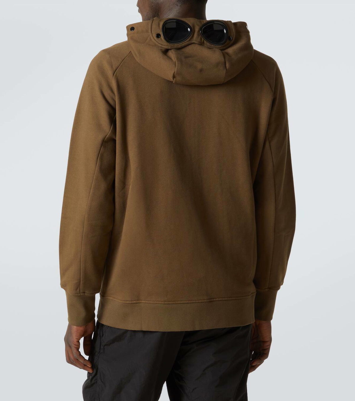 C.P. Company Goggle cotton fleece zipped hoodie C.P. Company