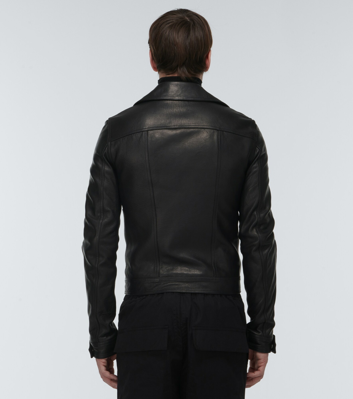 Rick Owens - Leather biker jacket Rick Owens